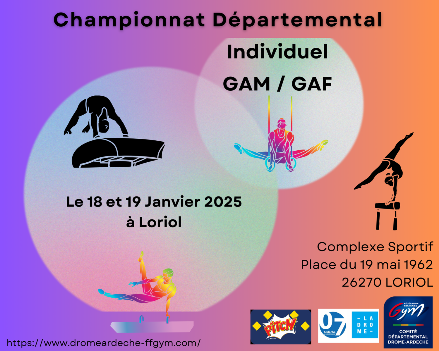 Compétition Départementale GAF/GAM 2025