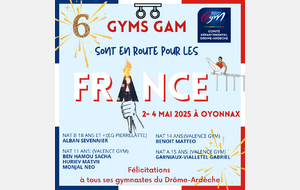 6 QUALIF FRANCE GAM