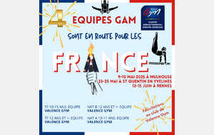 4 QUALIF FRANCE EQUIPES GAM