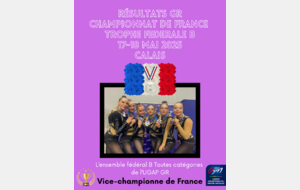 VICE CHAMPIONNE DE FRANCE UGAP GR