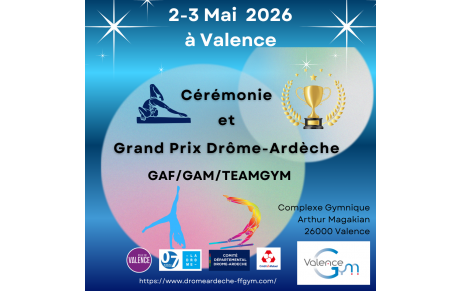Grand Prix Drôme-Ardèche GAF/GAM/TEAMGYM
