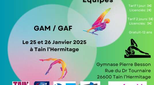 Compétition Départementale GAF/GAM Equipe 2025